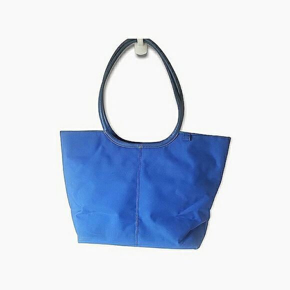 Genuine Sonoma Jean Company blue/turquoise canvas beach tote. - Picture 2 of 7